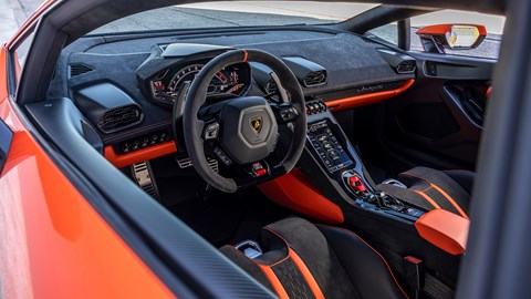 Lamborghini Huracan Tecnica LP640-2 interior