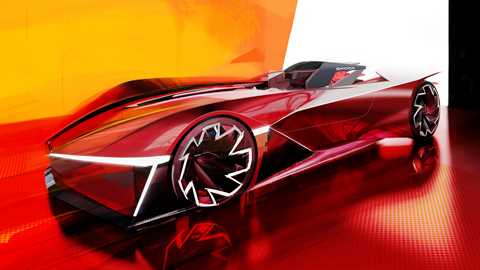 Skoda Vision GT concept front three quarter