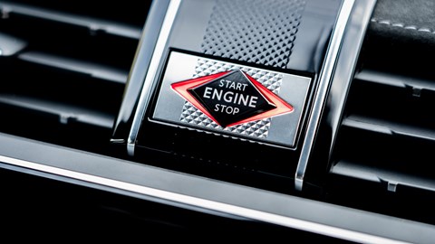 DS 7 (2023) review: diamond-shaped start button