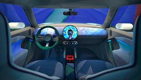 Mini Aceman concept car interior