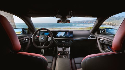 Refreshed BMW M2 Coupe: dashboard and infotainment system