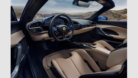 Ferrari 296 GTS interior