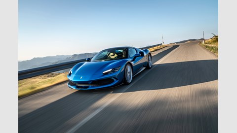 Ferrari 296 GTS front dynamic