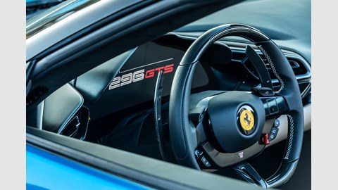 Ferrari 296 GTS interior