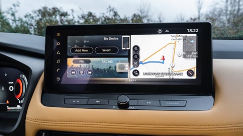 2022 Nissan X-Trail infotainment