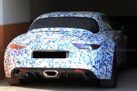 2017 Alpine sports car prototype