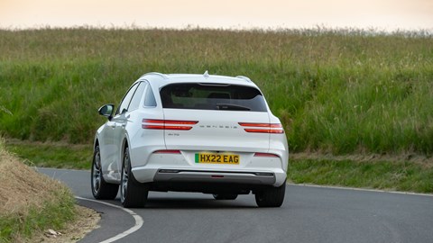 Genesis Electrified GV70 rear cornering