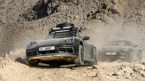 The new Porsche 911 Dakar is a 473bhp off-roading sports car