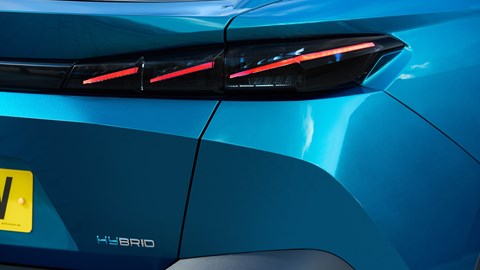Peugeot 408 crossover review on CAR magazine - rear lights