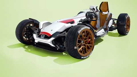 The Project 2&4 is powered by a bike engine meaning revs hit a staggering 14,000rpm