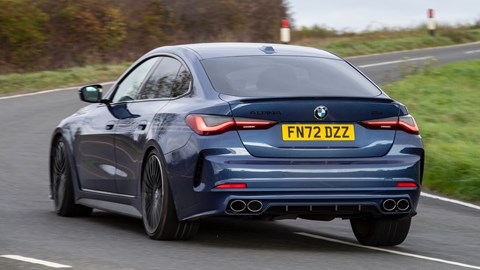 Alpina B4 Gran Coupe rear cornering