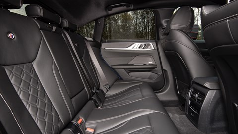 Alpina B4 Gran Coupe rear seats