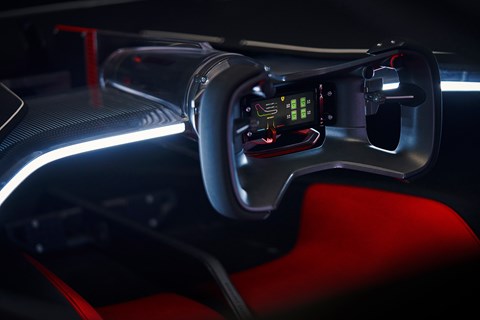 Ferrari Vision Gran Turismo interior