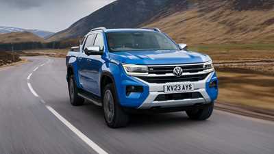 Volkswagen Amarok front driving