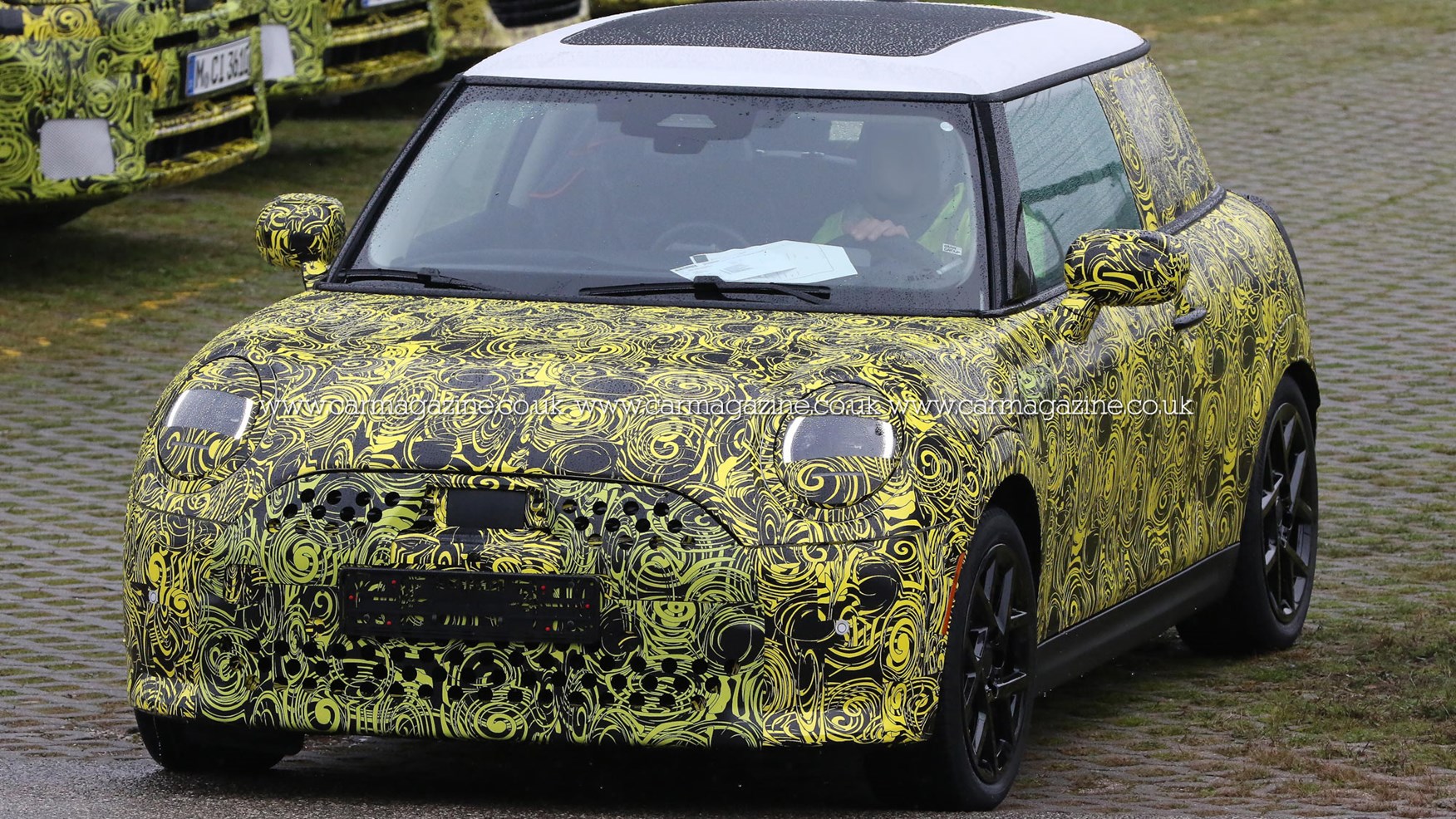 Next-gen Mini convertible spotted with internal combustion engine