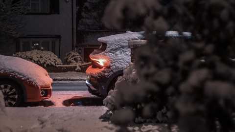 Electric car range in winter