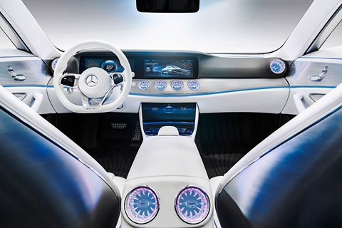 E-class interior preview