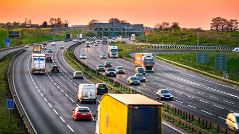 UK driving motorway