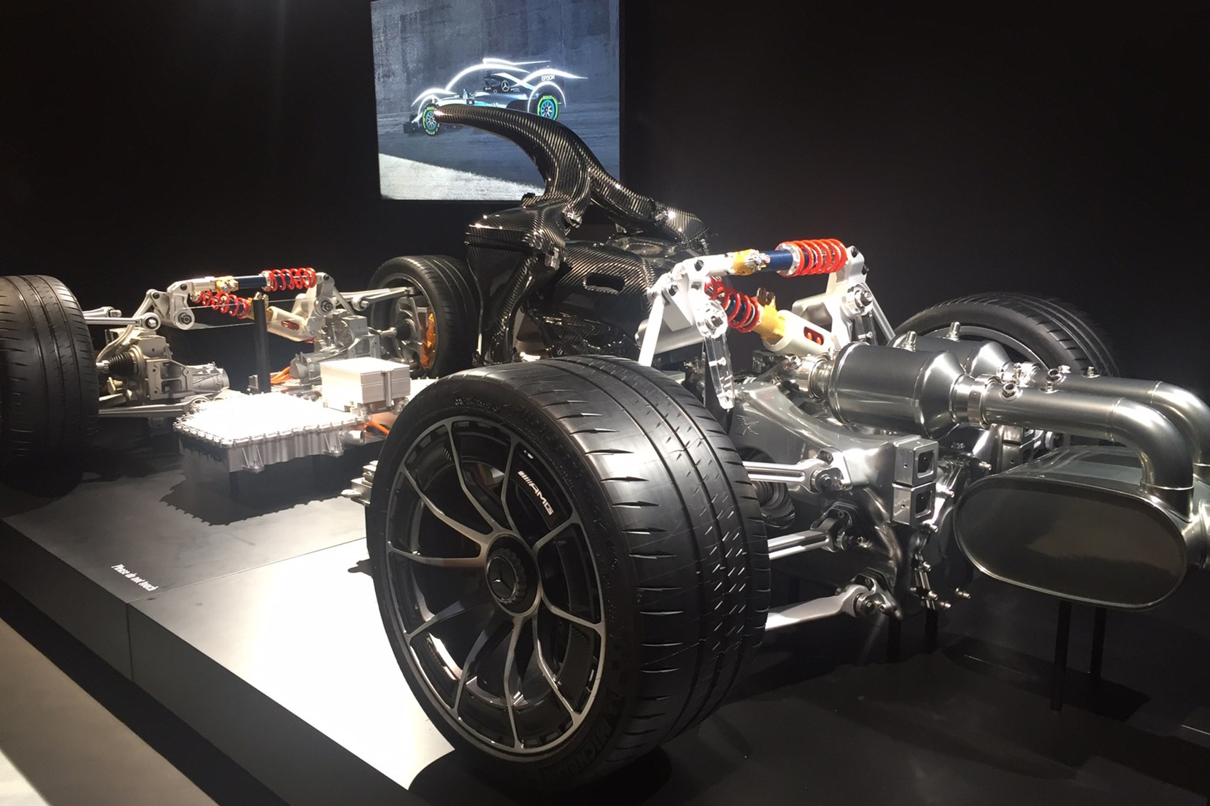 AMG's 1000bhp Project One hypercar uncovered…literally