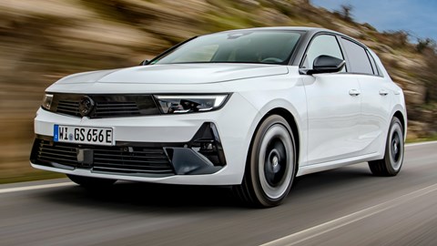 Vauxhall Astra GSe front