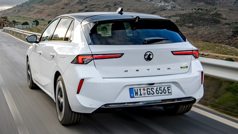 Vauxhall Astra GSe rear
