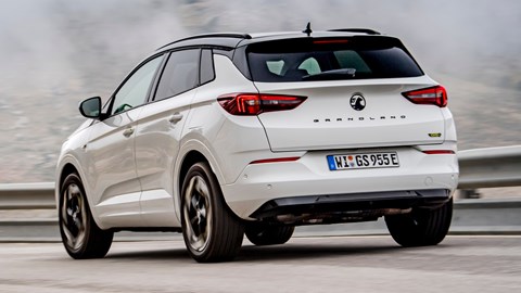 Vauxhall Grandland GSe rear cornering