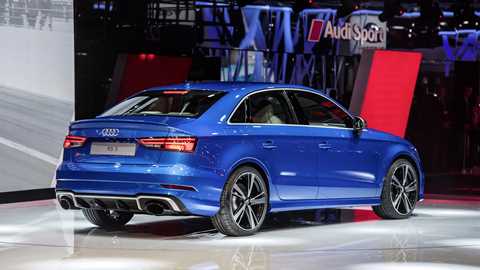 Audi RS3 at Paris motor show