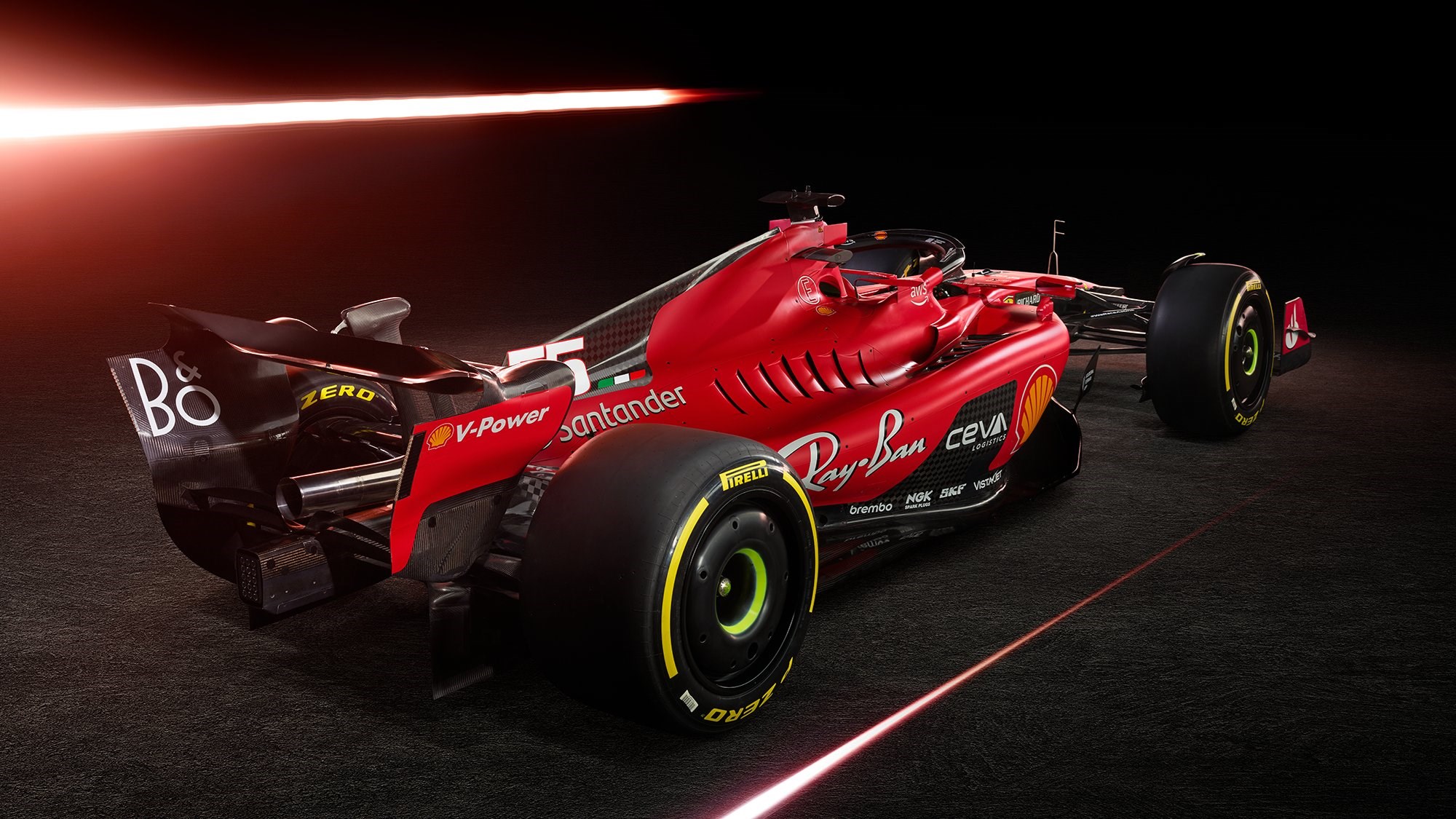 Ferrari reveals new F1-75 car for 2022 with red and black livery
