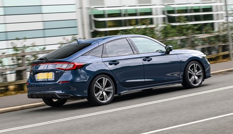 Honda Civic rear driving