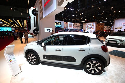 Citroen C3 at the Paris motor show 2016