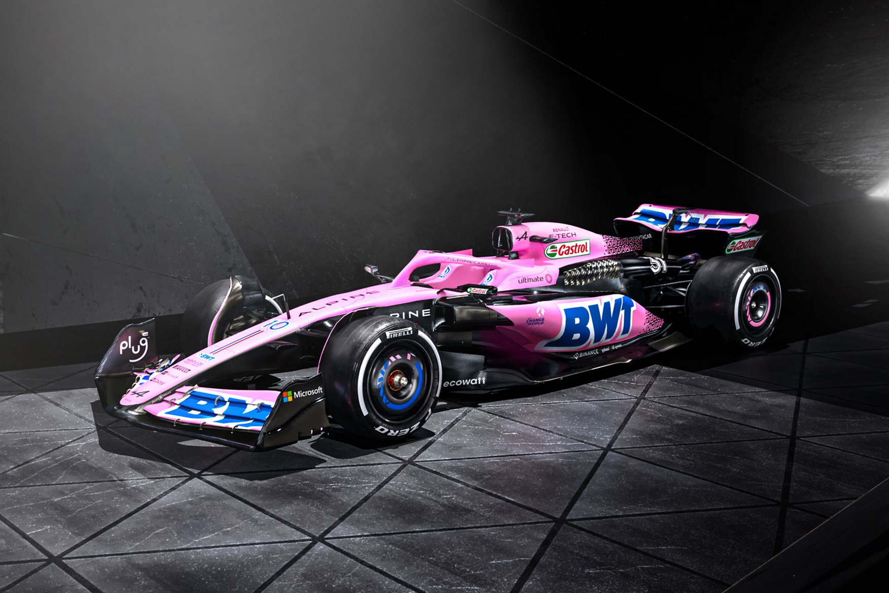 Alpine A523: 2023 F1 car revealed at Printworks London