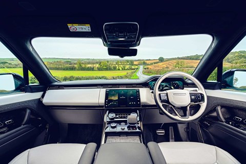 Range Rover Sport interior 2023