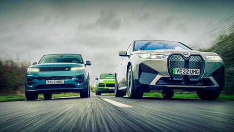 2023 Range Rover Sport vs BMW iX vs Porsche Cayenne Coupe