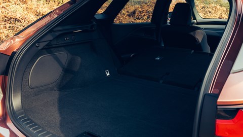 Lexus RX 450h+ review: boot space, black upholstery