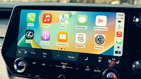 Lexus RX 450h+ review: infotainment system