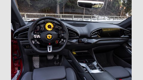 Ferrari Purosangue interior