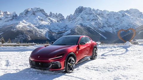 Ferrari Purosangue front static