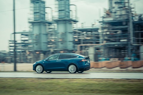 Tesla Model X vs Texas