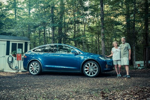 Tesla Model X vs Texas