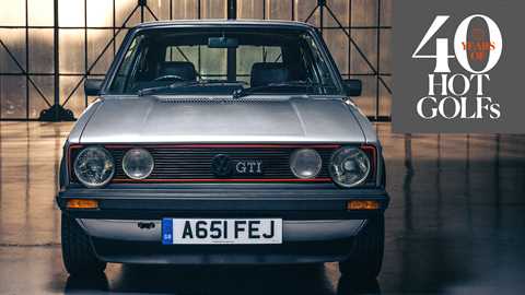 40 years of hot VW Golfs