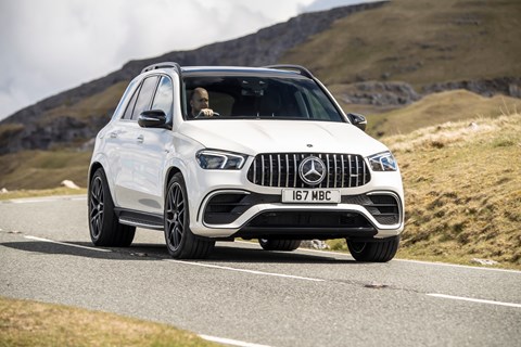 Mercedes-AMG GLE 63 S front cornering