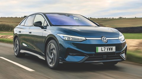 VW ID.7 front driving