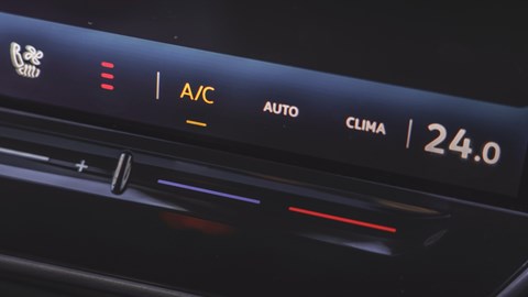 VW ID.7 climate controls