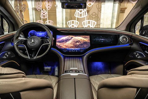 2023 Mercedes Maybach EQS SUV interior