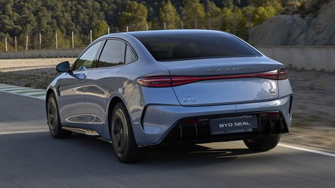 BYD Seal - rear tracking