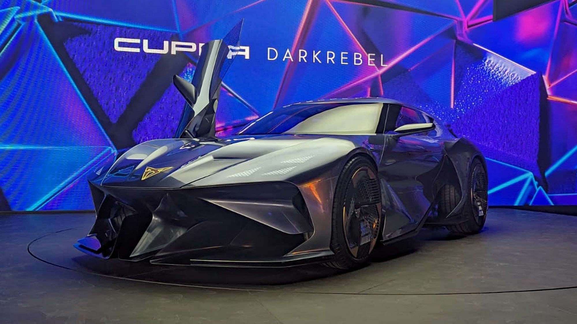 Cupra's Batman-styled DarkRebel EV could reach America