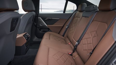 BMW i5 rear seats