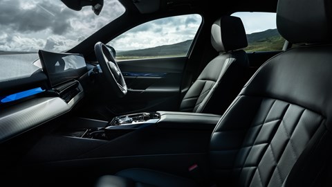 BMW i5 M60 front interior