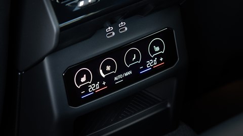 BMW i5 M60 rear touchscreen