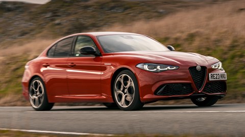 Alfa Romeo Giulia - front three quarter